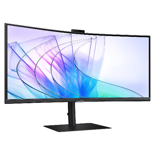 Samsung Monitors Samsung 34" S65VC ViewFinity WQHD USB-C Monitor with Webcam & KVM Switch