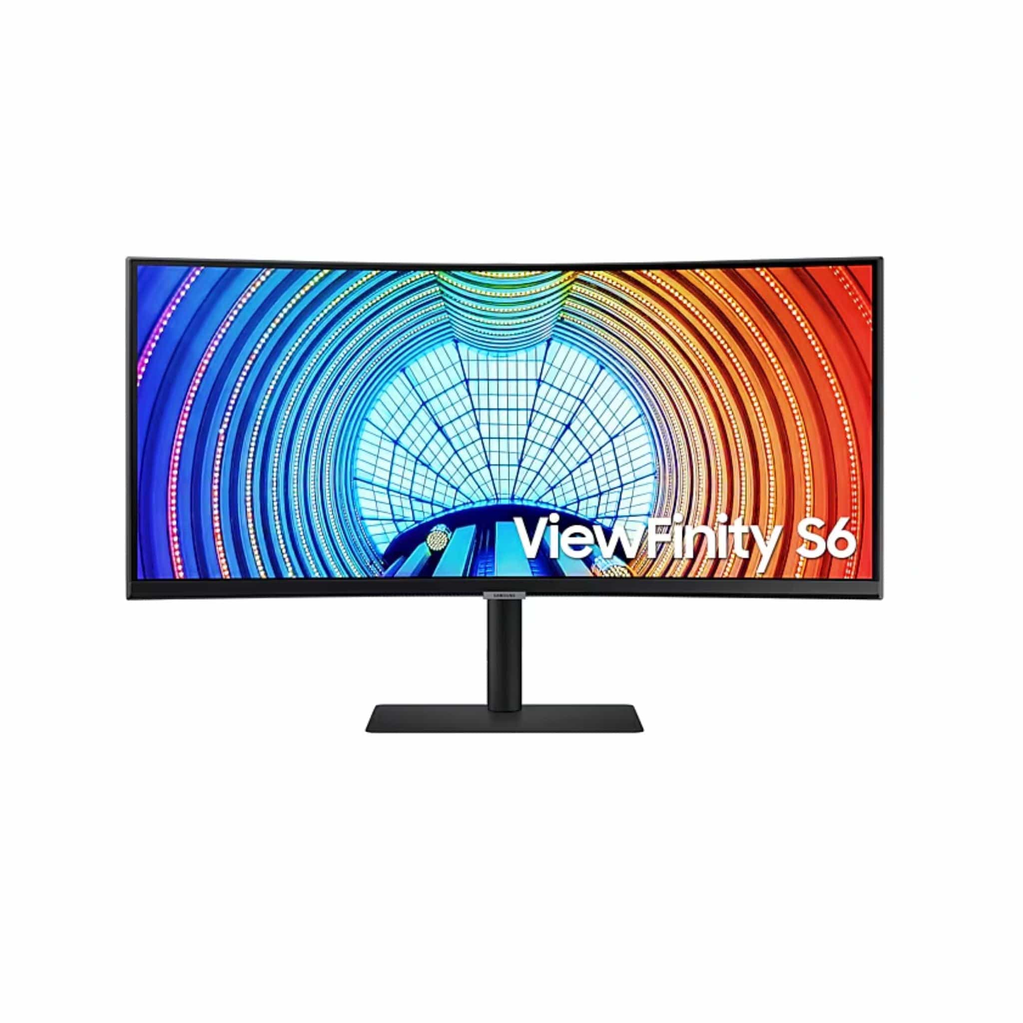 Samsung Monitors Samsung 34" Ultra WQHD Monitor with 1000R curvature, USB type-C and LAN port