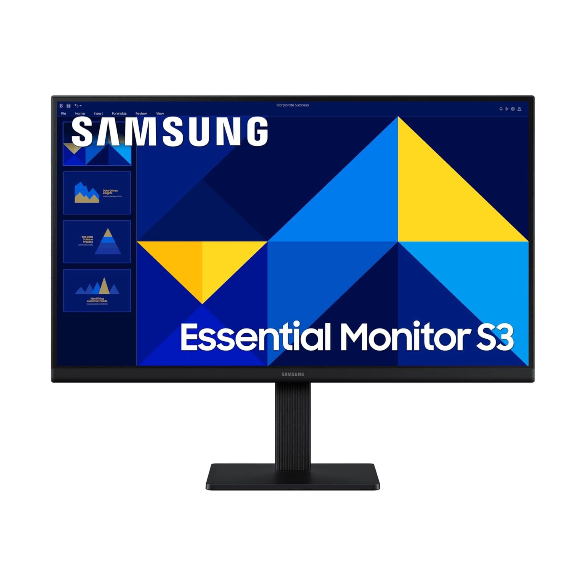Samsung Monitors Samsung LS24D300GAUXXU 24 Inch 100Hz Full HD Monitor Main image
