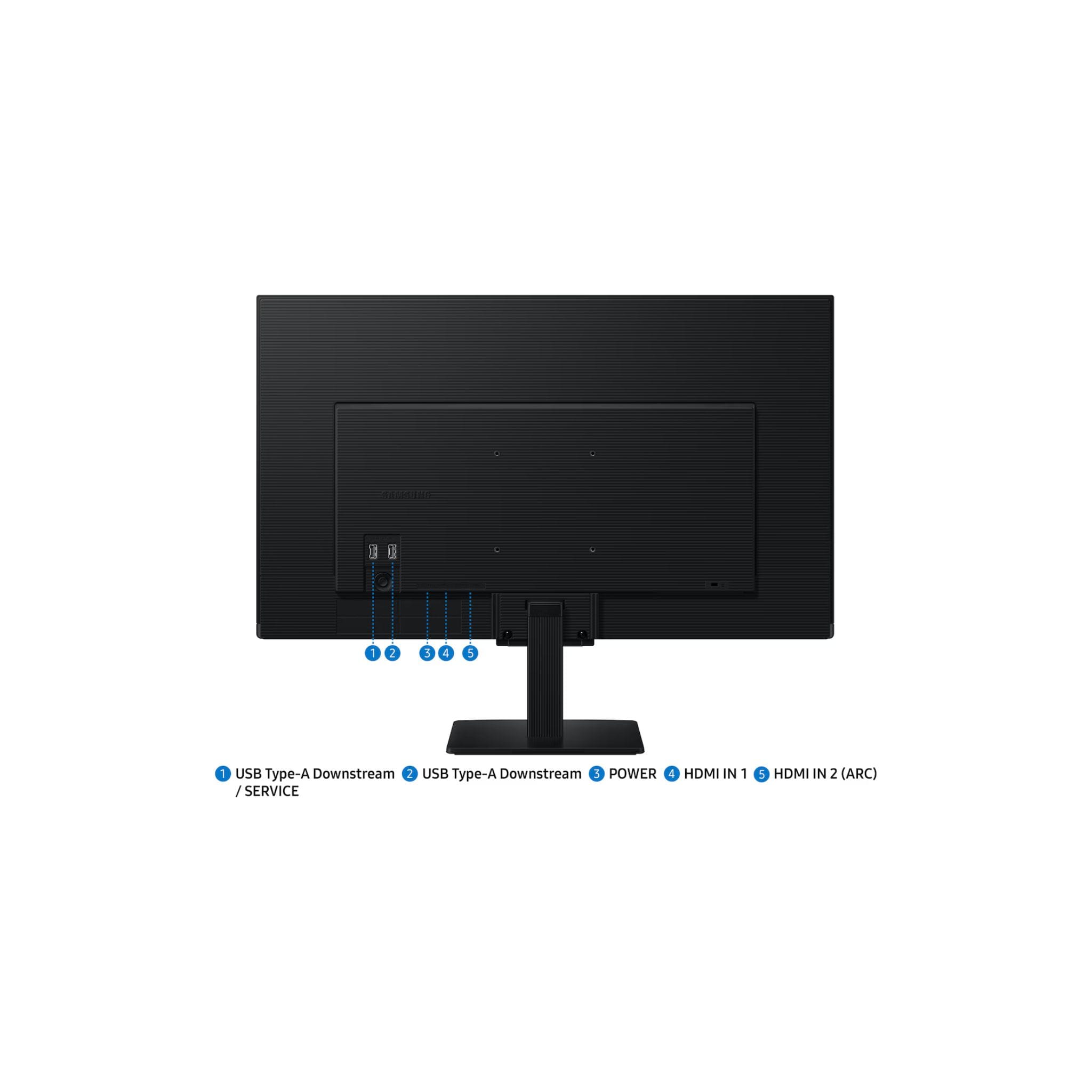 Samsung Monitors Samsung M5  M50F 27"  FHD Smart Monitor - Black