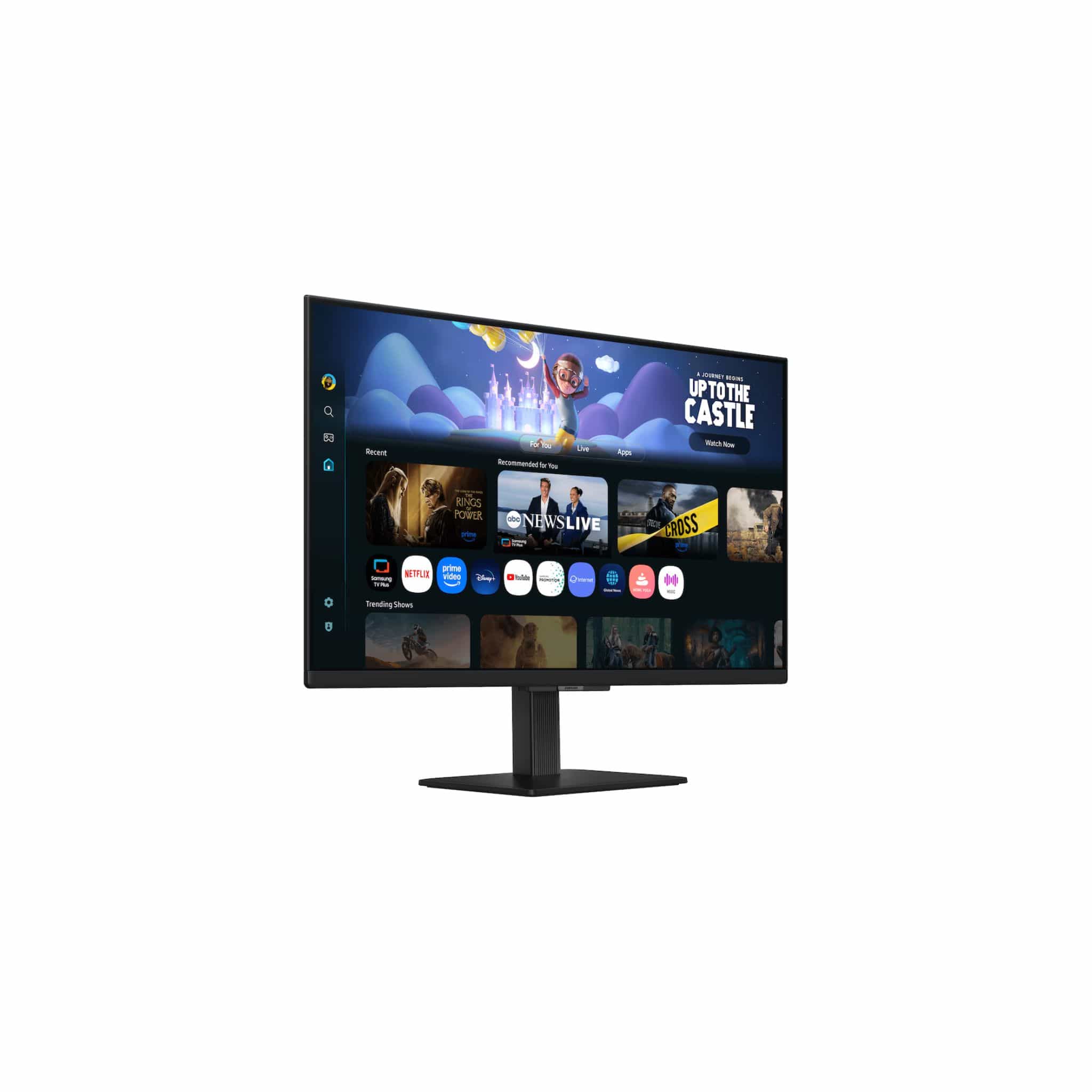Samsung Monitors Samsung M5  M50F 27"  FHD Smart Monitor - Black