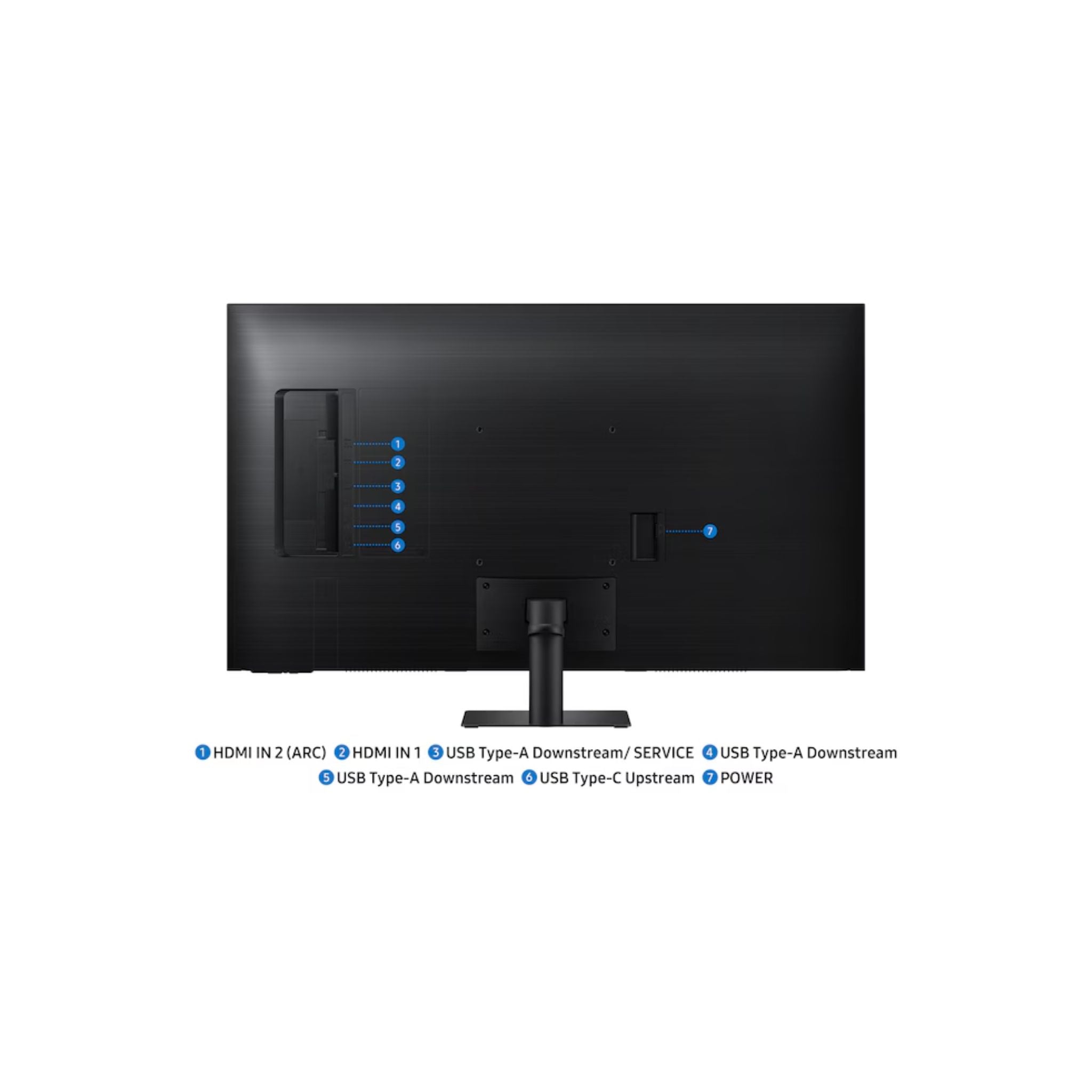 Samsung Monitors Samsung M7 M70F 43" 4K (UHD) Smart Monitor with Speakers and Remote