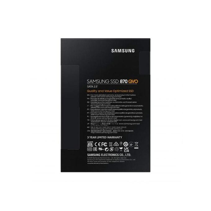 Samsung Samsung 870 QVO 1 TB SATA 2.5 Inch Internal Solid State Drive-SSD