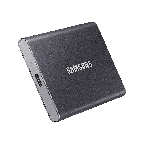 Samsung Samsung Portable SSD T7 USB 3.2 1TB - Titanium Grey (MU-PC1T0T)