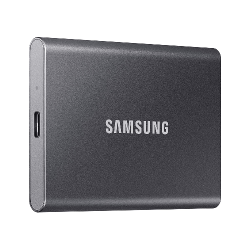 Samsung Samsung Portable SSD T7 USB 3.2 1TB - Titanium Grey (MU-PC1T0T)