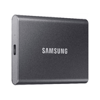 Samsung Samsung Portable SSD T7 USB 3.2 1TB - Titanium Grey (MU-PC1T0T)