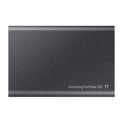 Samsung Samsung Portable SSD T7 USB 3.2 1TB - Titanium Grey (MU-PC1T0T)