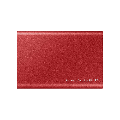 Samsung Samsung Portable T7 1TB SSD- USB 3.2  (Red)
