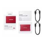 Samsung Samsung Portable T7 1TB SSD- USB 3.2  (Red)