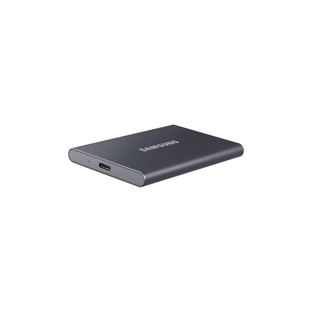 Samsung Storage Samsung T7 Portable SSD - 2 TB - USB 3.2 Gen.2 External SSD Titanium Grey (MU-PC2T0T/WW)