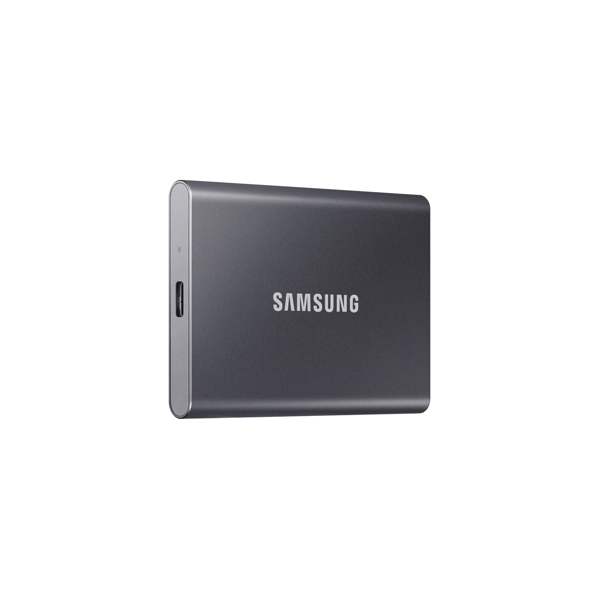 Samsung Storage Samsung T7 Portable SSD - 2 TB - USB 3.2 Gen.2 External SSD Titanium Grey (MU-PC2T0T/WW)