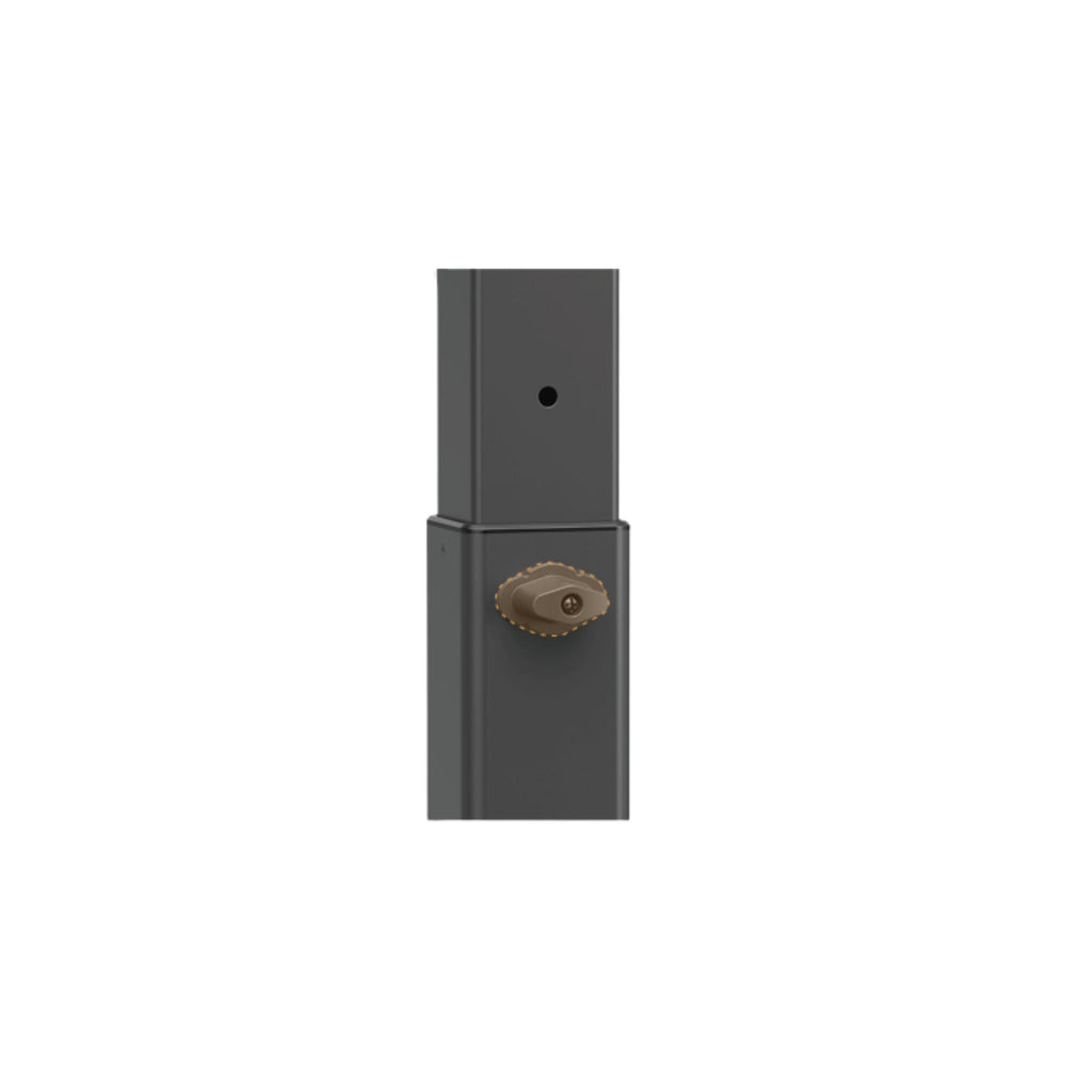 Smaat Interactive Products And Accessories Smaat 60" - 100" Mobile Height-Adjustable Interactive Flat Panel and Television Cart with Quick-Release Spring Lock.