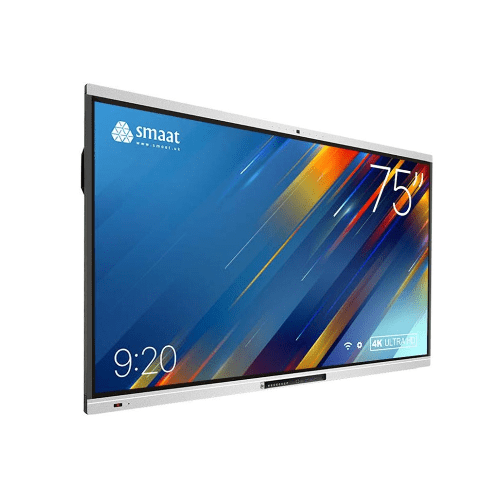 Smaat 75" 4K(UHD) Interactive Flat Panel with in-built 4K(13MP) Camera Secondary image