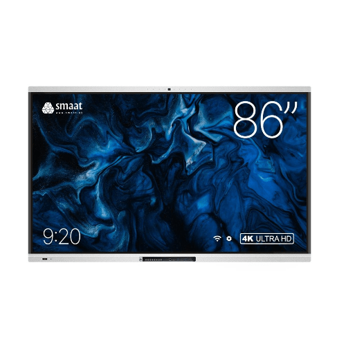 Smaat Interactive Products And Accessories Smaat 86" 4K(UHD) interactive Flat Panel with in-built 4K(13MP) Camera