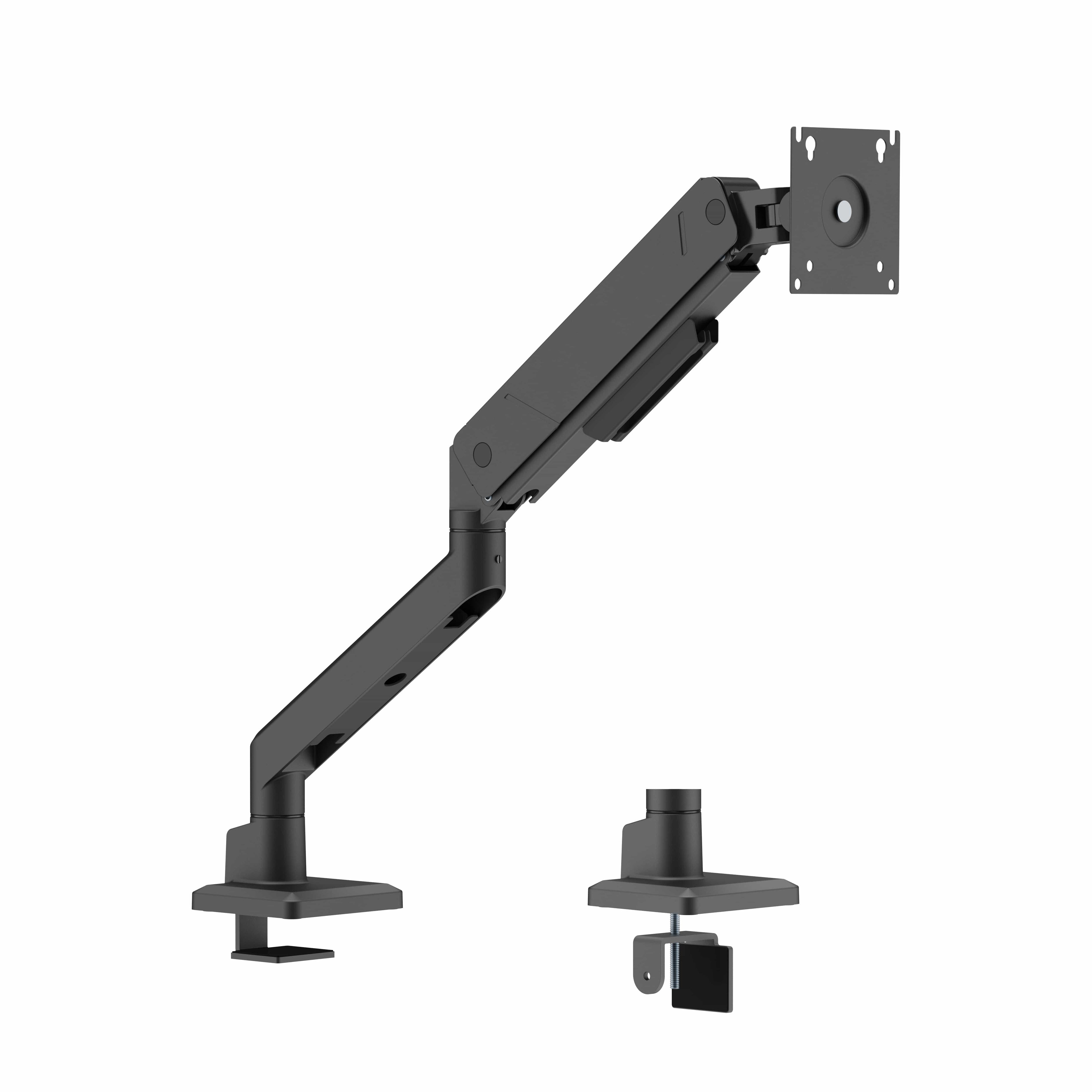 Smaat Monitor Arm Smaat SSN701BH Heavy-Duty Single-Screen Mechanical Spring Monitor Arm for 17” -45” Screen