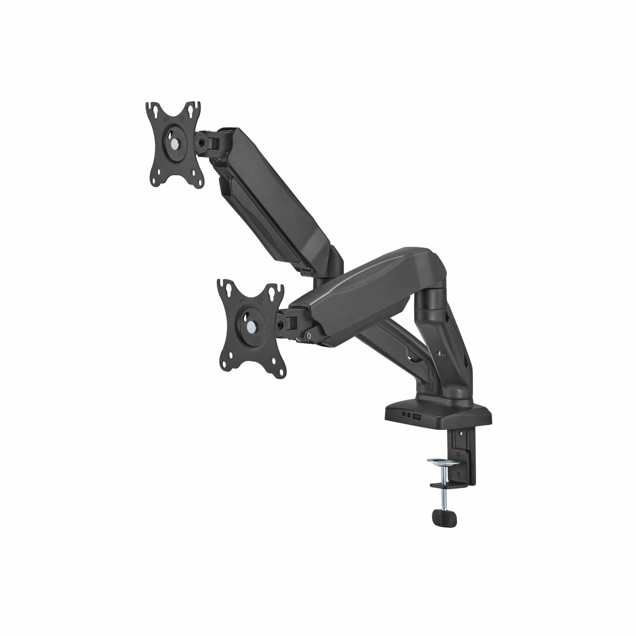 Smaat Others SMAAT SDA402BK Mechanical Spring Dual Monitor Arm - Black