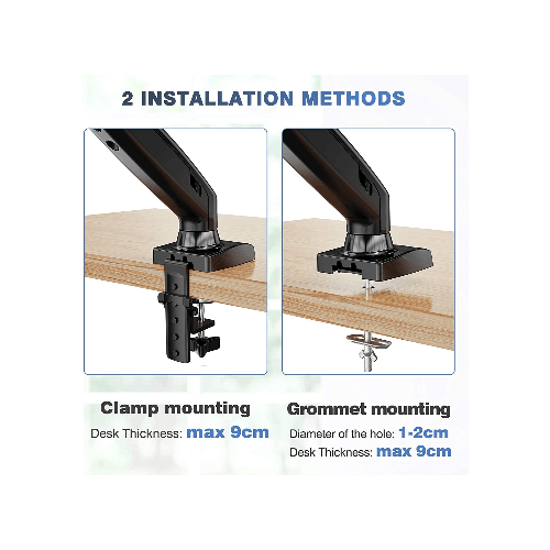 Smaat Others SMAAT Single Gas Spring Monitor Arm for 13”-32” Screen