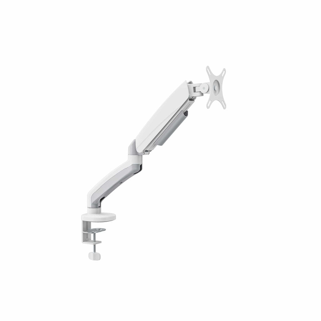 Smaat Others Smaat SSN411WK Mechanical Spring Single Monitor Arm - White