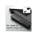 Smaat Projector Accessories Smaat Wireless Presenter Flip Pen, 2.4GHz Powerpoint Presentation Remote Control Laser Pointer Office PowerPoint PPT Remote Control Clicker Presenter