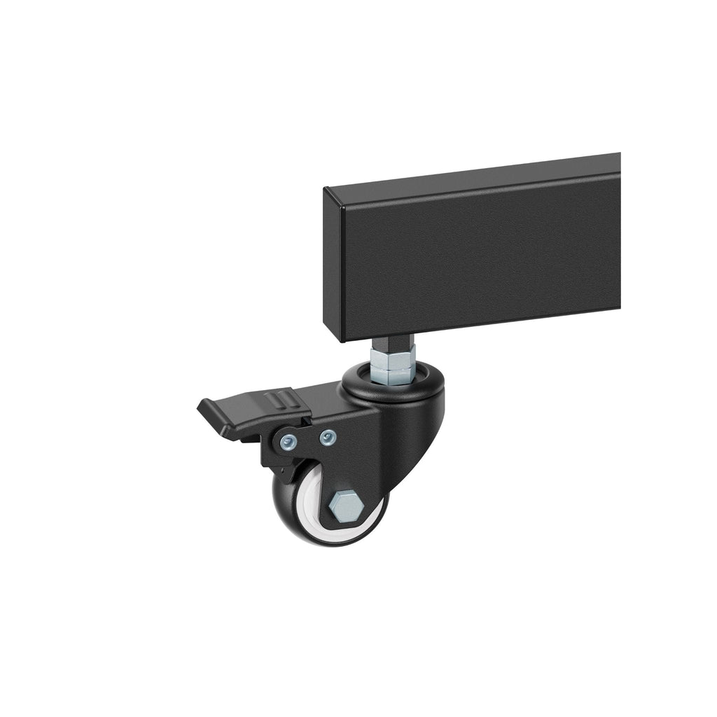 Smaat Smaat 55 - 75" Height Adjustable Mobile Interactive Flat Panel and TV Stand - Black