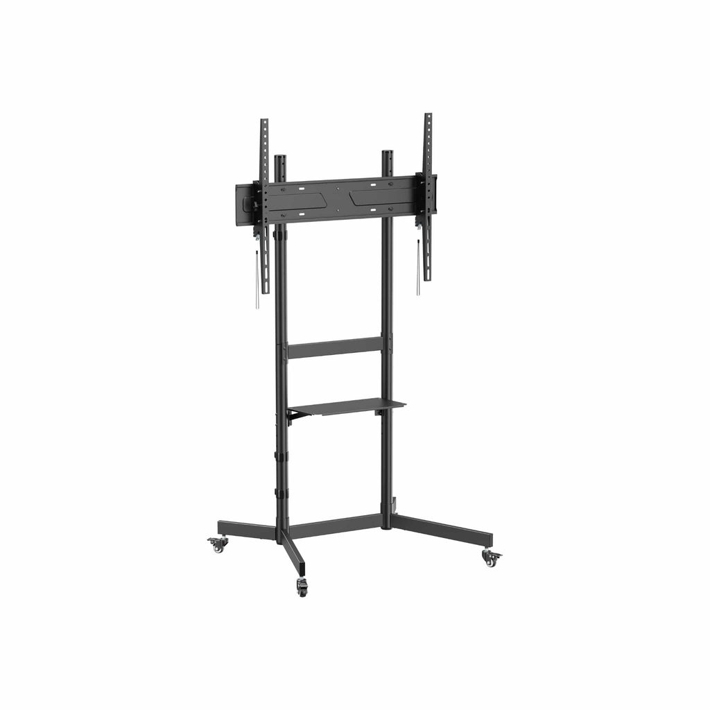 Smaat Smaat 55 - 75" Height Adjustable Mobile Interactive Flat Panel and TV Stand - Black