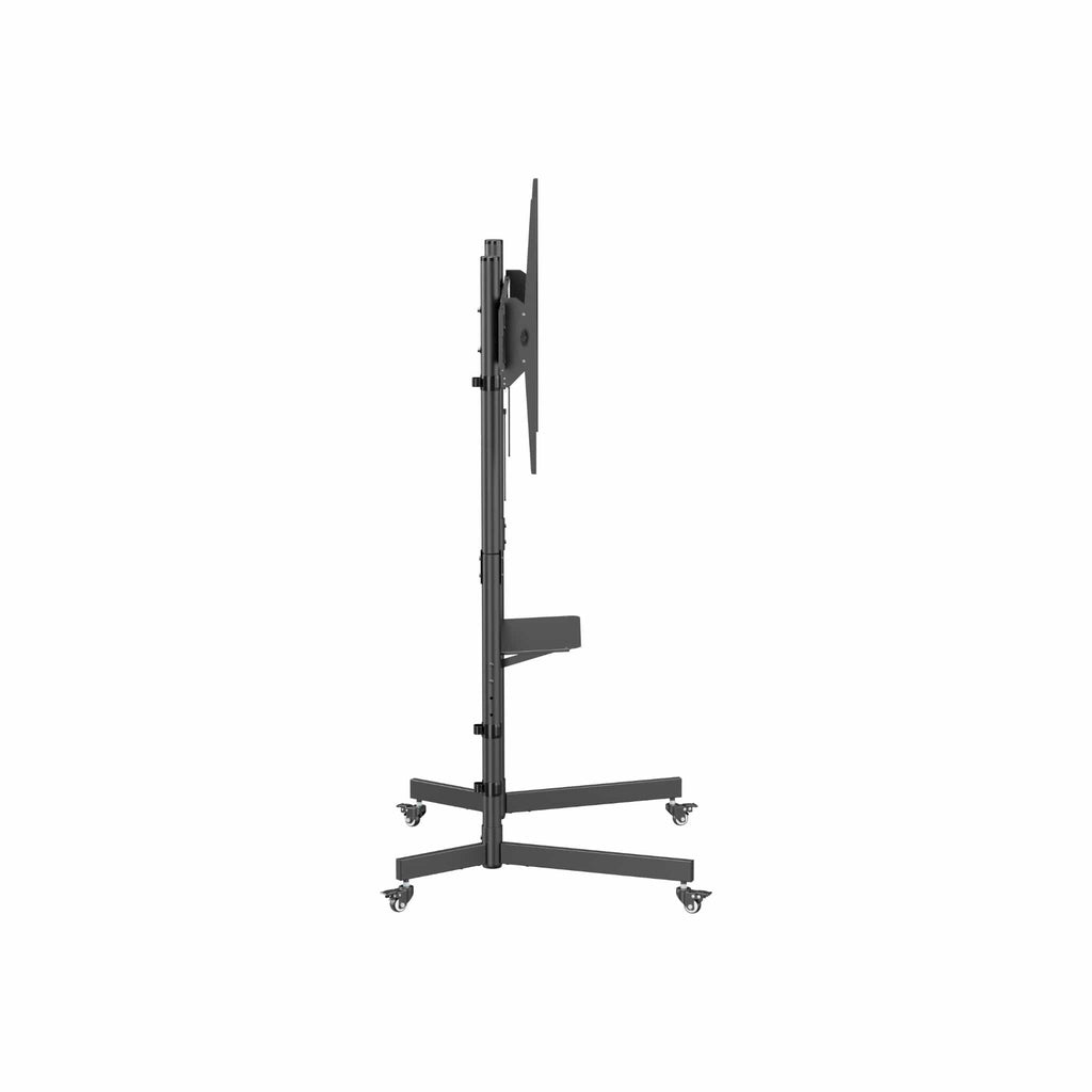Smaat Smaat 55 - 75" Height Adjustable Mobile Interactive Flat Panel and TV Stand - Black