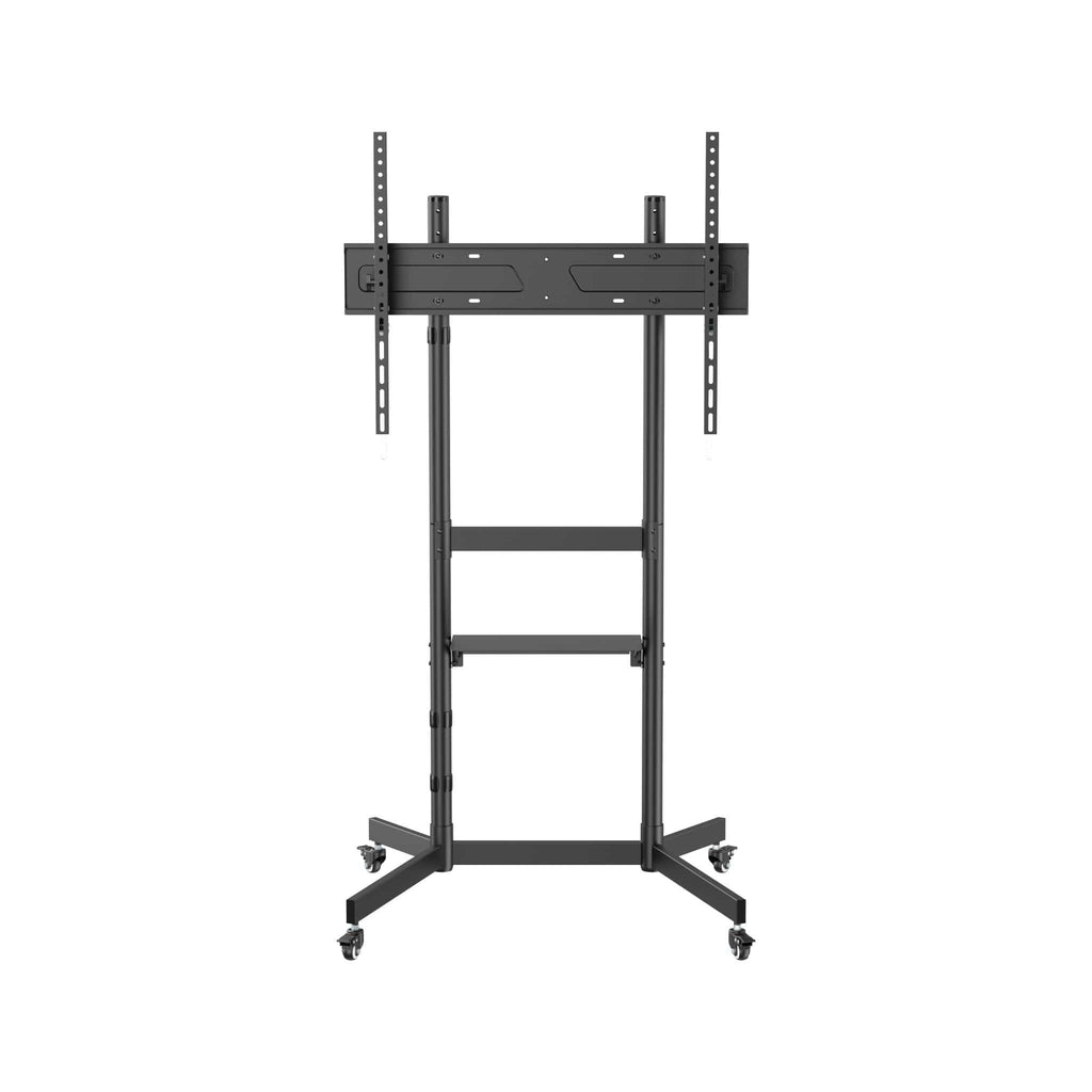 Smaat Smaat 55 - 75" Height Adjustable Mobile Interactive Flat Panel and TV Stand - Black