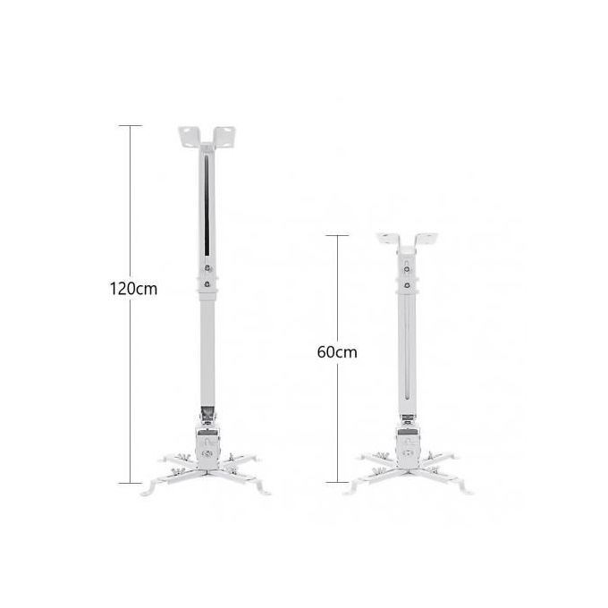 Smaat Smaat 60 - 120cm Universal Projector Ceiling Mount - White