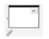 Smaat Smaat 60 X 60 Inch HD Electric Motorised Projector Screen With Remote Control
