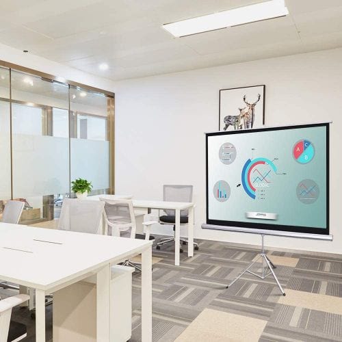 Smaat SMAAT 72" X 72" Portable Tripod Projection Screen