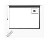 Smaat SMAAT 96 X 96 Inch HD Electric Motorised Projector Screen With Remote Control