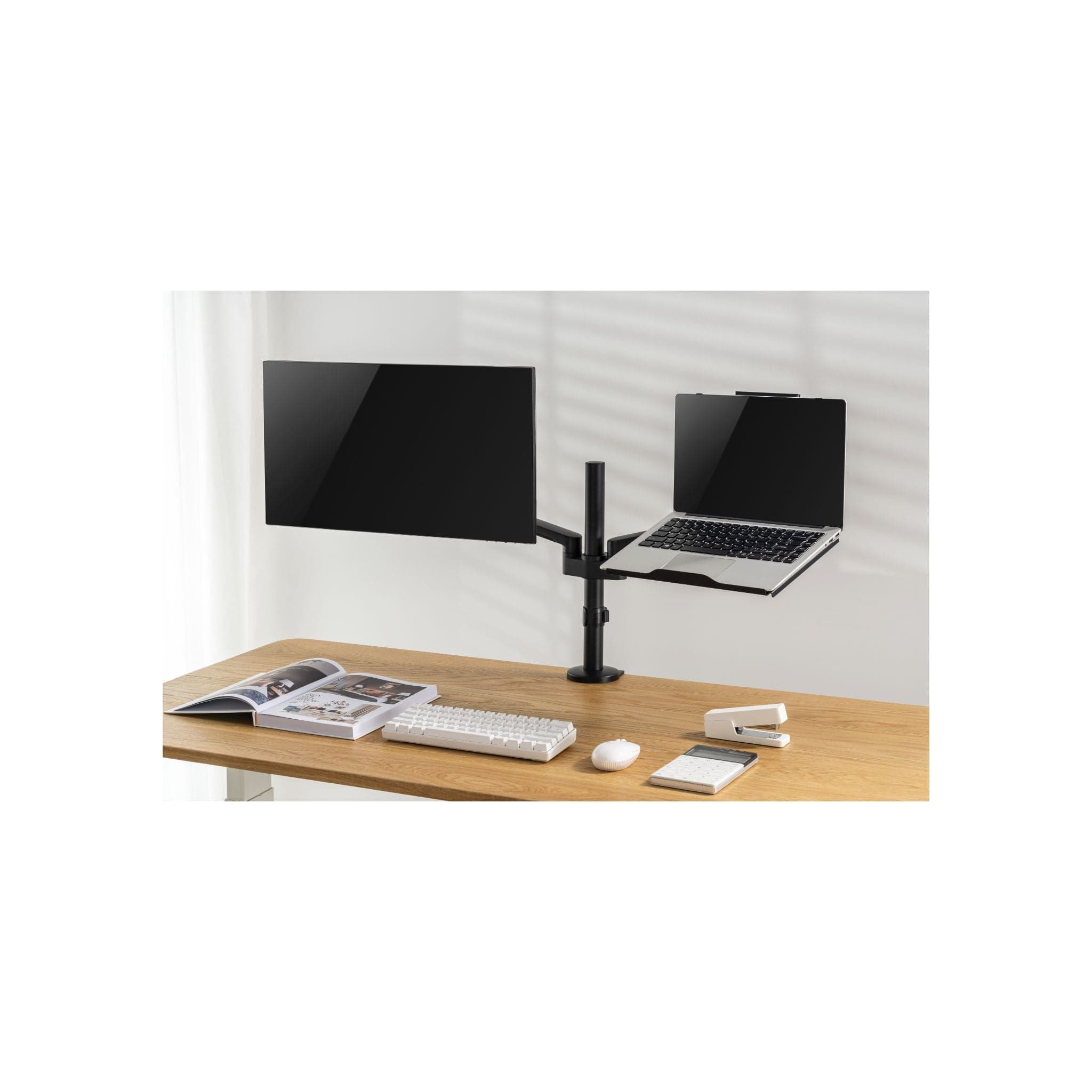 Smaat Smaat SLT201BS Adjustable Laptop Tray for Monitor Arms - Black