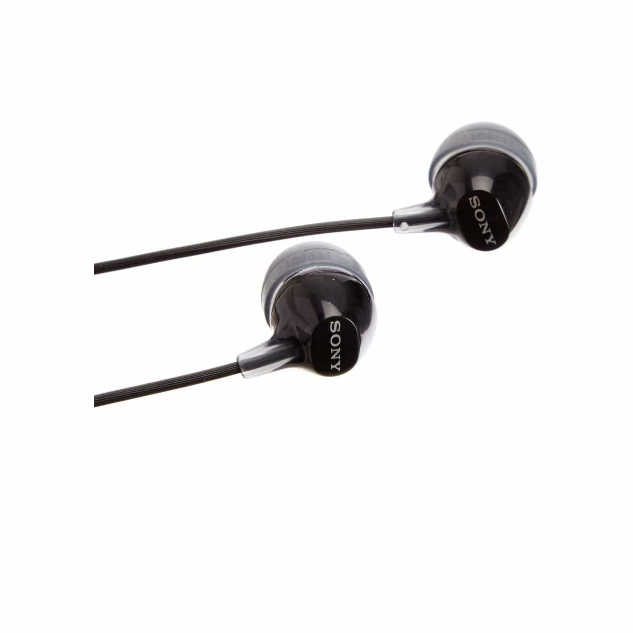 Sony Headphones Sony MDREX15AP in-Ear Earbud Headphones with Mic, Black