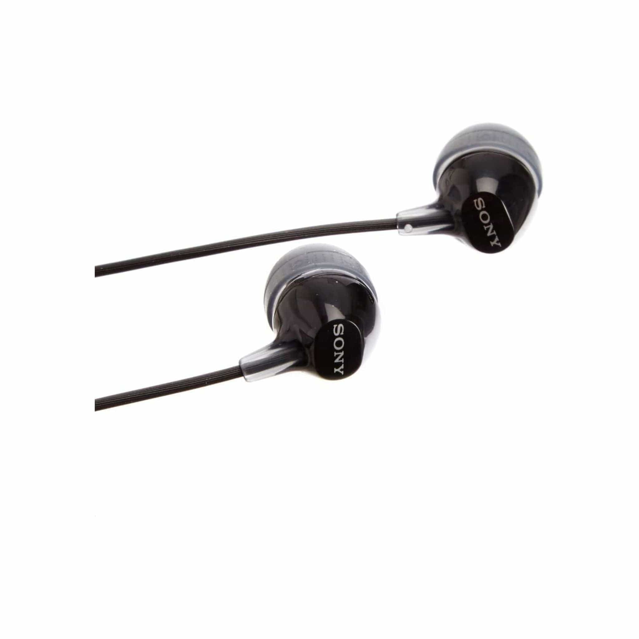 Sony Headphones Sony MDREX15AP in-Ear Earbud Headphones with Mic, Black