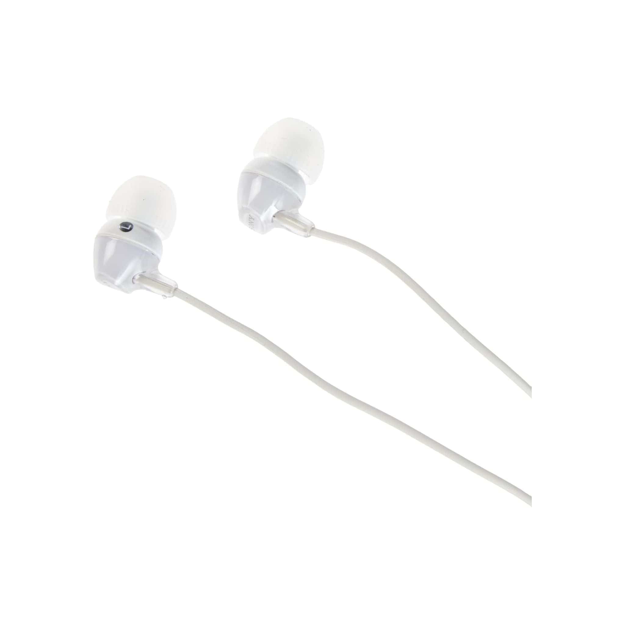 Sony Headphones Sony MDREX15AP in-Ear Earbud Headphones with Mic, White
