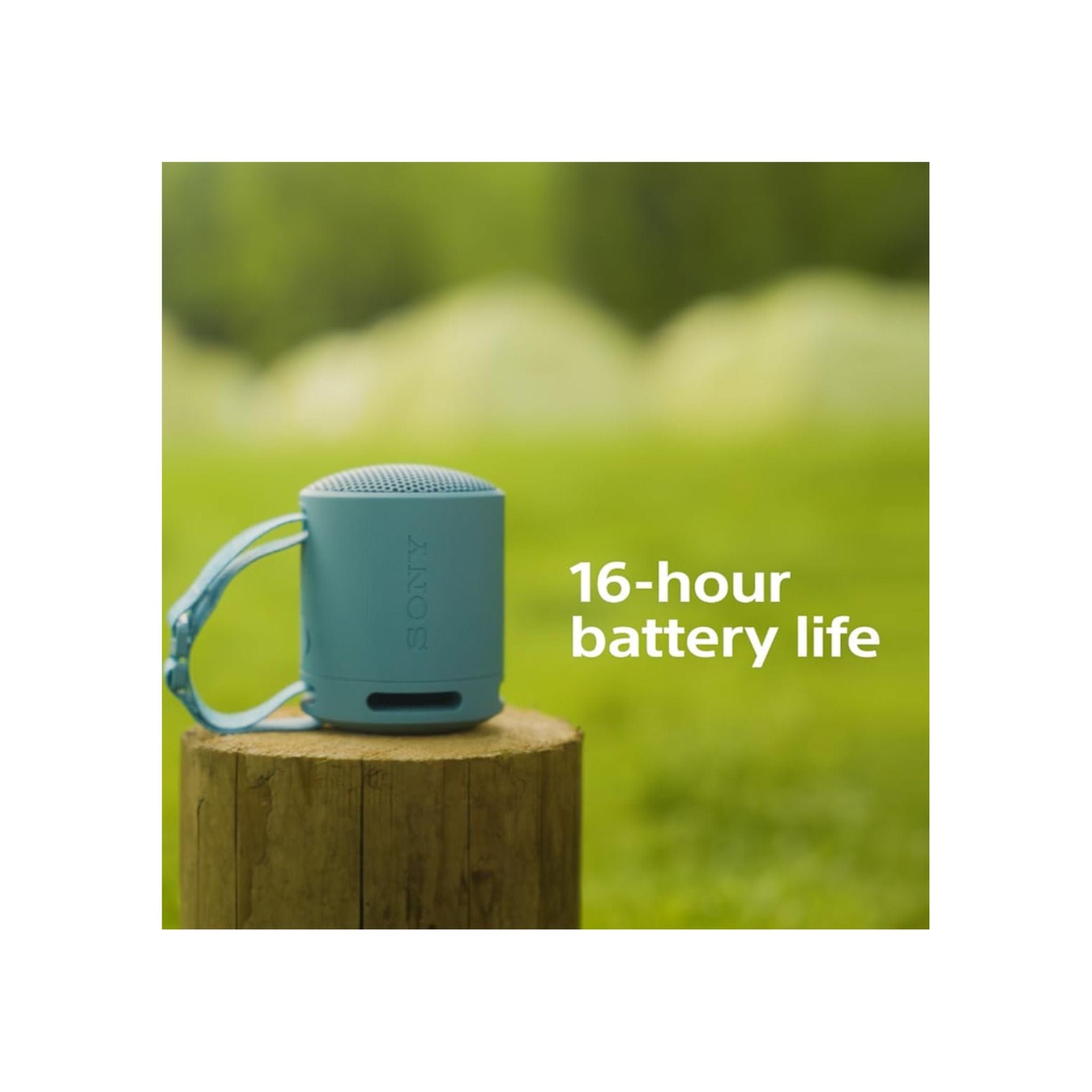 Sony Headphones Sony SRS-XB100 - Wireless Bluetooth, Portable, Lightweight, Compact, Outdoor, Travel Speaker - Black