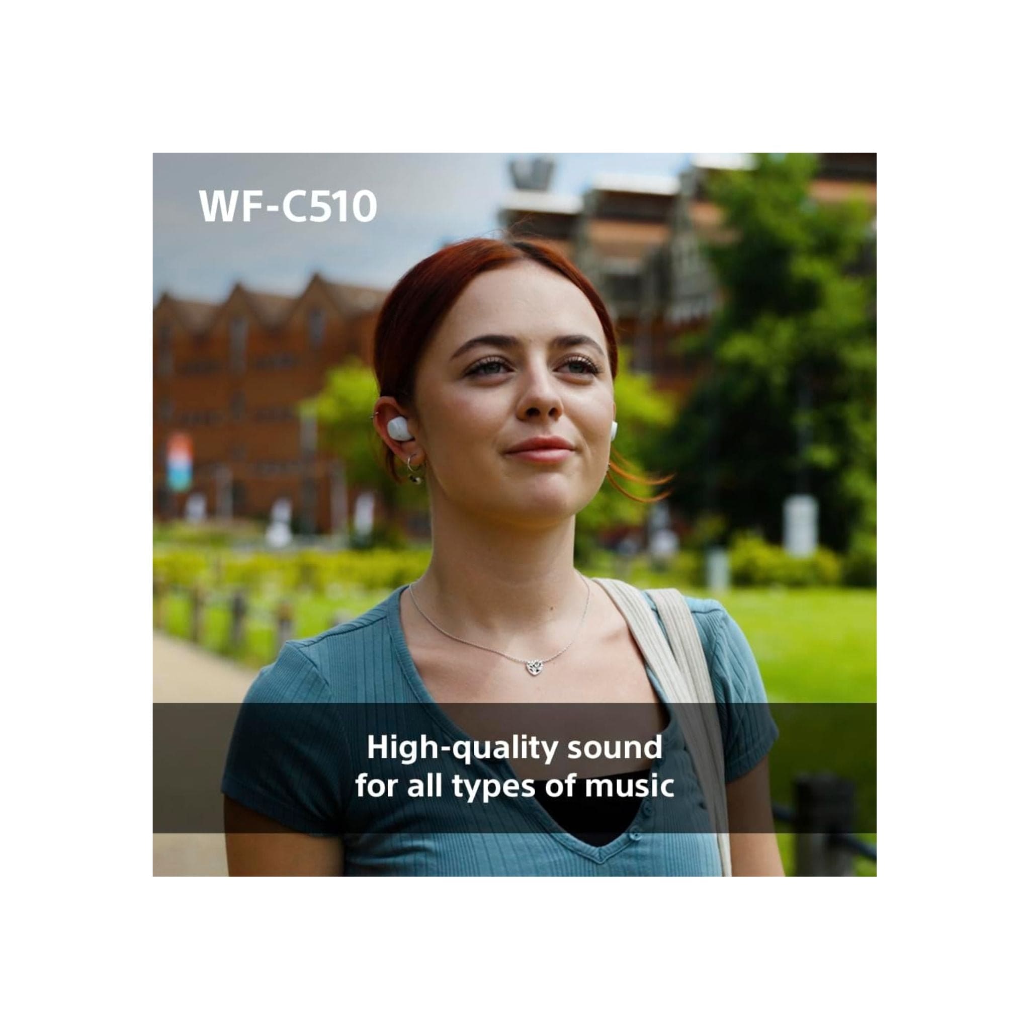 Sony Headphones Sony WF-C510 Truly Wireless Earbuds – Small, Light, Bluetooth In Ear Headphones - Black