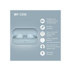 Sony Headphones Sony WF-C510 Truly Wireless Earbuds – Small, Light, Bluetooth In Ear Headphones - Blue