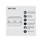 Sony Headphones Sony WF-C510 Truly Wireless Earbuds – Small, Light, Bluetooth In Ear Headphones - White