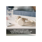 Sony Headphones Sony WH-CH520 Wireless Bluetooth Headphones - Pink