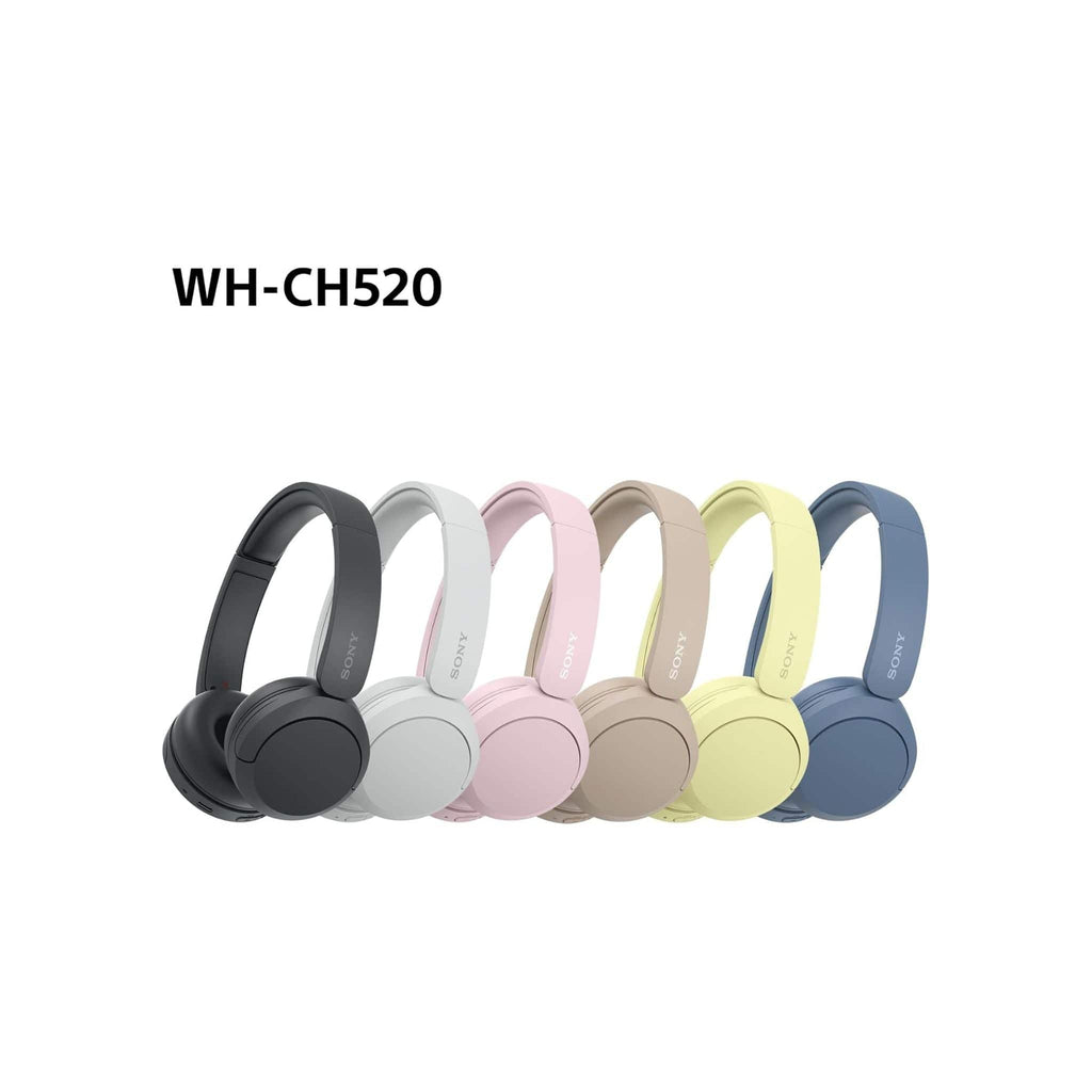 Sony Headphones Sony WH-CH520 Wireless Bluetooth Headphones - Pink