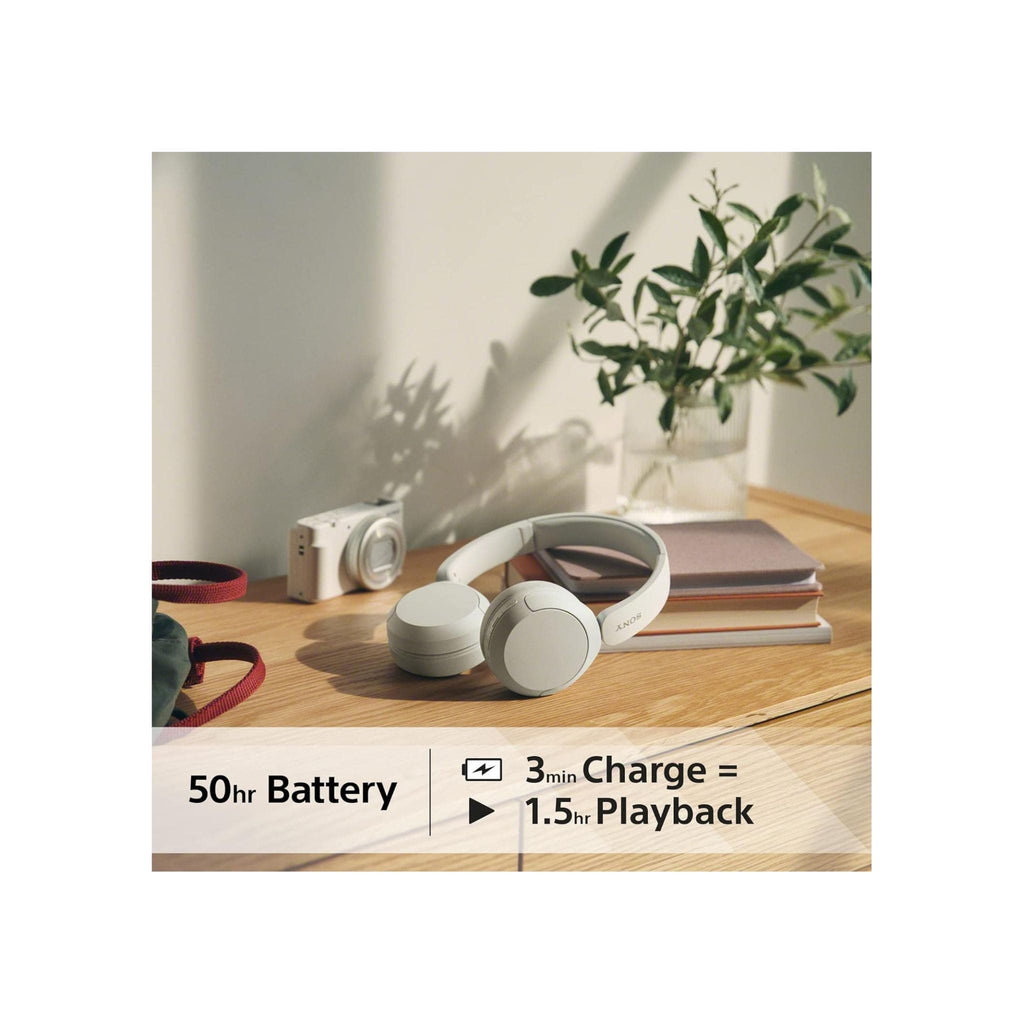 Sony Headphones Sony WH-CH520 Wireless Bluetooth Headphones - White