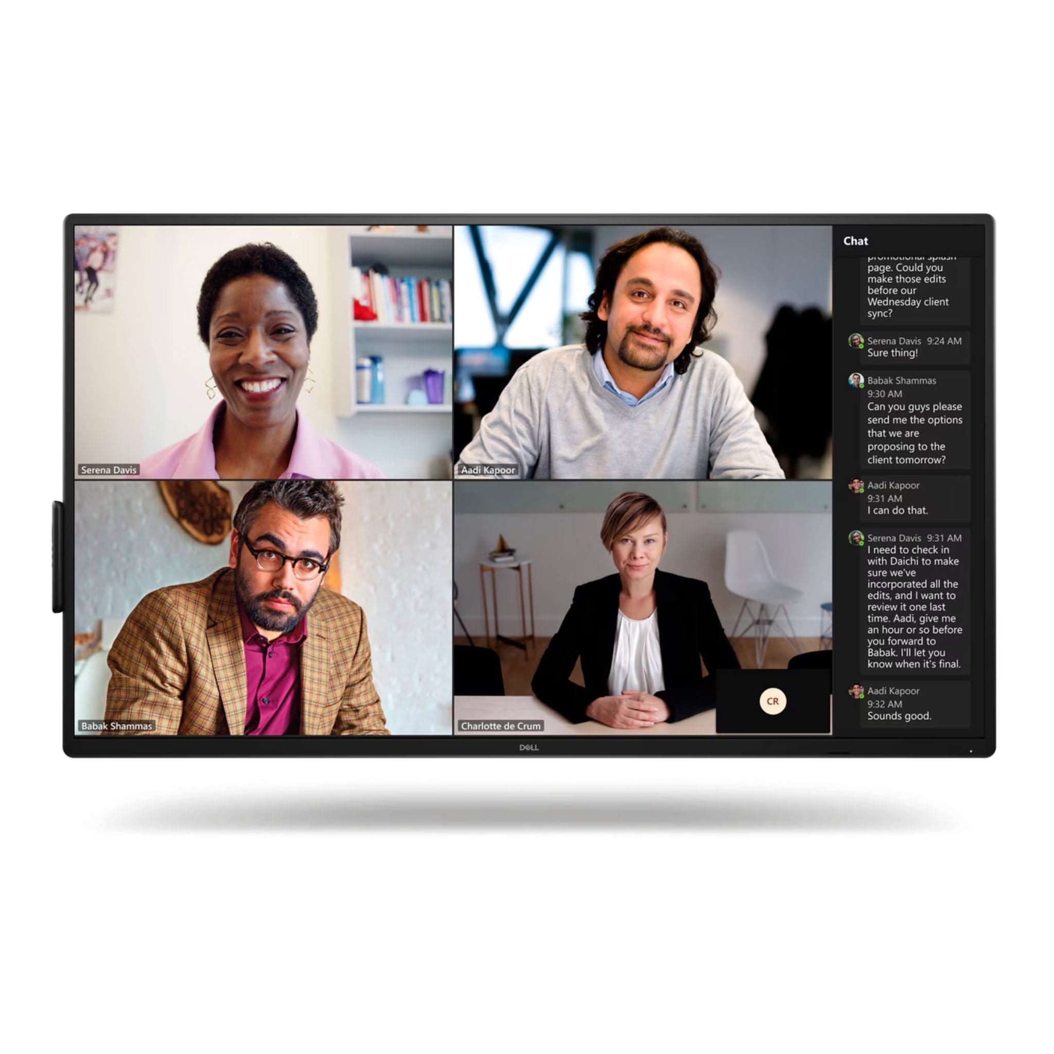 Tech Direct NG Monitors Dell P5525QC 55" 4K (UHD) LED-backlit LCD conference monitor Main image