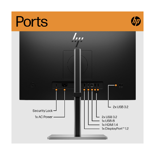 Tech Direct NG Monitors HP E24 G5 23.8" Full HD IPS Business Monitor