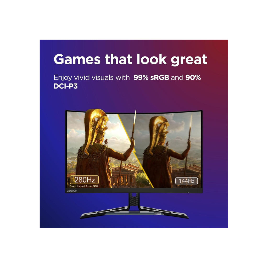 Tech Direct NG Monitors Lenovo Legion R27fc-30 Full HD 240Hz Curved Gaming Monitor