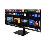 Tech Direct NG Monitors Samsung M50C 32" Full HD Smart Monitor with Speakers and Remote