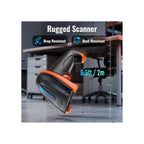 Tera Printers and Scanners Tera 5100 Wireless Rechargeable 1D Laser Barcode Scanner