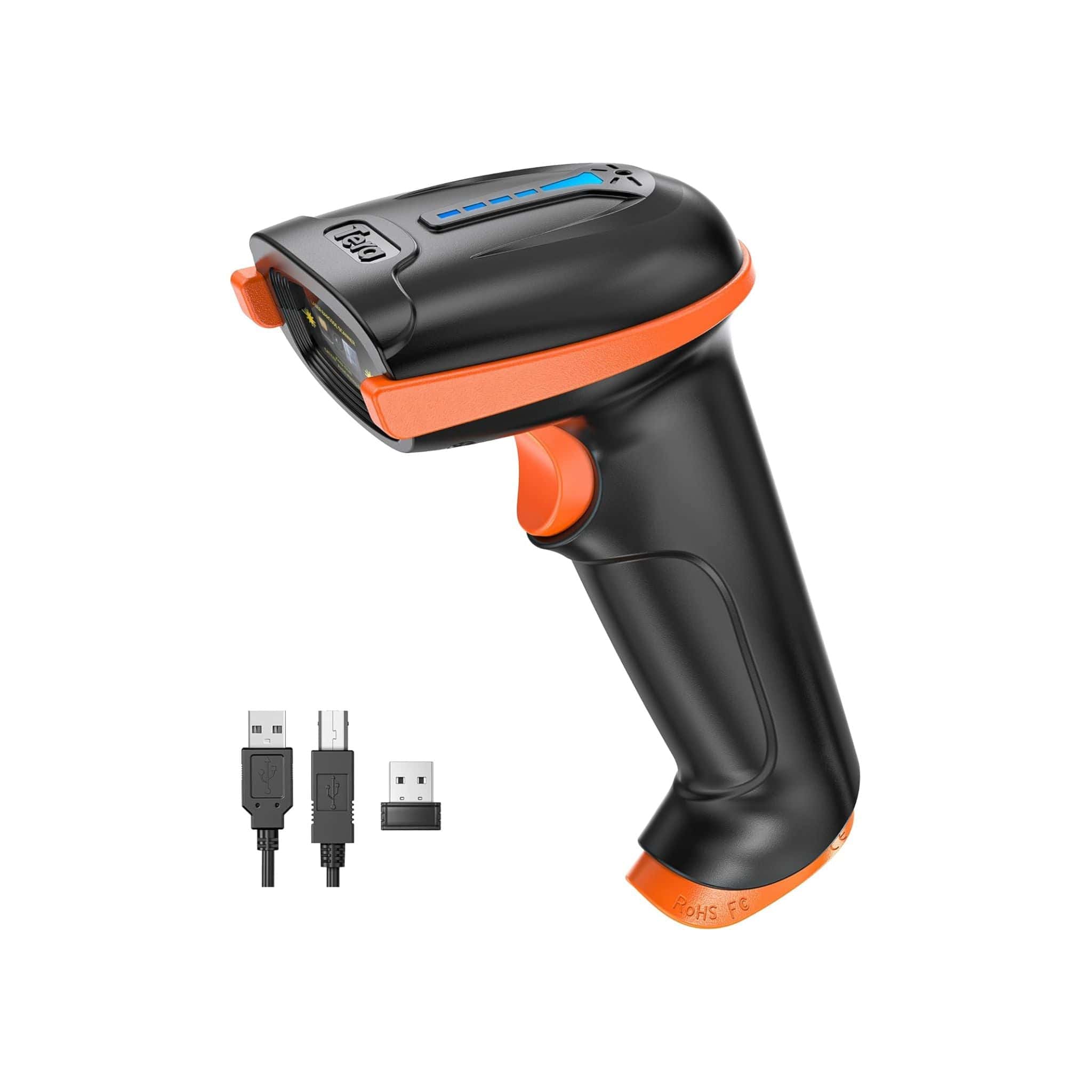 Tera Printers and Scanners Tera 5100 Wireless Rechargeable 1D Laser Barcode Scanner Main image