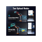 Tera Printers and Scanners Tera  D5100-Z 1D 2D QR 2.4GHz wireless & USB 2.0 Wired Barcode Scanner with Stand