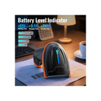 Tera Printers and Scanners Tera  D5100-Z 1D 2D QR 2.4GHz wireless & USB 2.0 Wired Barcode Scanner with Stand